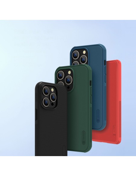 Nillkin Super Frosted Shield Pro dėklas iPhone 14 Pro Max galinis dangtelis juodas Nillkin Super Frosted Shield Pro dėklas iPhone 14 Pro Max galinis dangtelis juodas