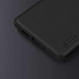 Nillkin Super Frosted Shield Pro dėklas skirtas iPhone 14 Pro Max, galinis dangtelis, raudonas