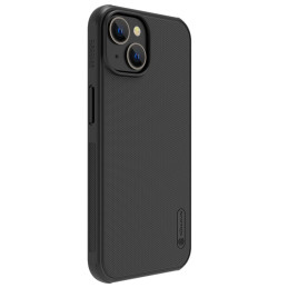 Nillkin Super Frosted Shield Pro magnetinis dėklas, skirtas iPhone 14 Plus su MagSafe magnetine juoda