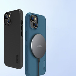 Nillkin Super Frosted Shield Pro magnetinis dėklas, skirtas iPhone 14 Plus su MagSafe magnetine juoda