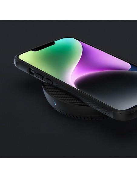 Nillkin Super Frosted Shield Pro magnetinis dėklas, skirtas iPhone 14 Plus su MagSafe magnetine juoda Nillkin Super Frosted Shield Pro magnetinis dėklas, skirtas iPhone 14 Plus su MagSafe magnetine juoda