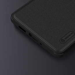 Nillkin Super Frosted Shield Pro magnetinis dėklas, skirtas iPhone 14 Plus su MagSafe magnetine juoda