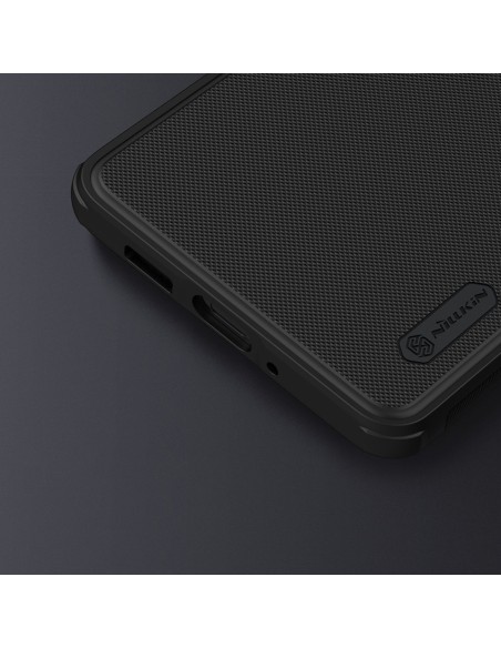 Nillkin Super Frosted Shield Pro magnetinis dėklas, skirtas iPhone 14 Plus su MagSafe magnetine juoda Nillkin Super Frosted Shield Pro magnetinis dėklas, skirtas iPhone 14 Plus su MagSafe magnetine juoda