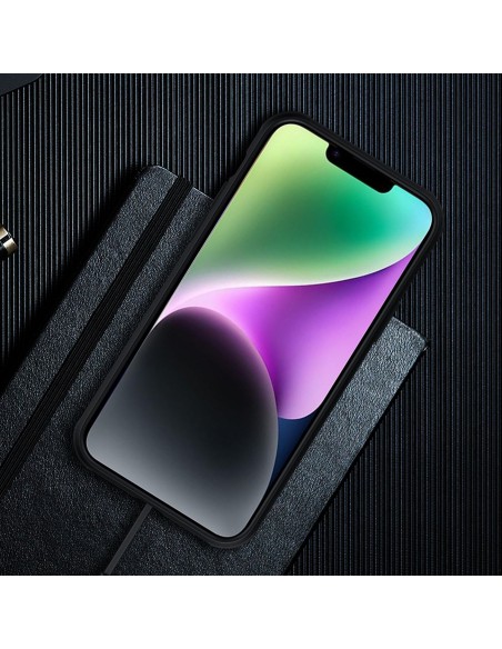 Nillkin Super Frosted Shield Pro magnetinis dėklas, skirtas iPhone 14 Plus su MagSafe magnetine juoda Nillkin Super Frosted Shield Pro magnetinis dėklas, skirtas iPhone 14 Plus su MagSafe magnetine juoda