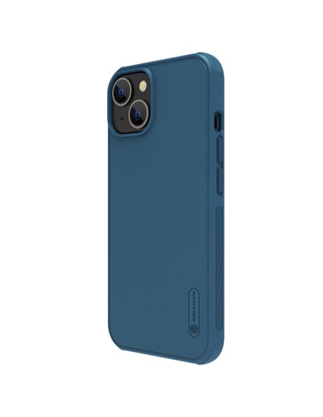 Nillkin Super Frosted Shield Pro magnetinis dėklas, skirtas iPhone 14 Plus su MagSafe magnetine mėlyna spalva Nillkin Super Frosted Shield Pro magnetinis dėklas, skirtas iPhone 14 Plus su MagSafe magnetine mėlyna spalva