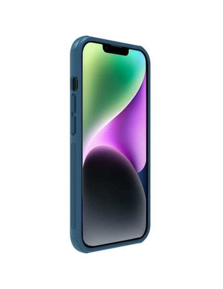 Nillkin Super Frosted Shield Pro magnetinis dėklas, skirtas iPhone 14 Plus su MagSafe magnetine mėlyna spalva Nillkin Super Frosted Shield Pro magnetinis dėklas, skirtas iPhone 14 Plus su MagSafe magnetine mėlyna spalva