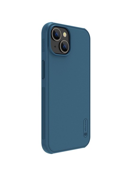 Nillkin Super Frosted Shield Pro magnetinis dėklas, skirtas iPhone 14 Plus su MagSafe magnetine mėlyna spalva Nillkin Super Frosted Shield Pro magnetinis dėklas, skirtas iPhone 14 Plus su MagSafe magnetine mėlyna spalva