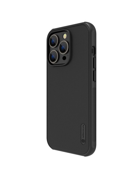 Nillkin Super Frosted Shield Pro magnetinis dėklas, skirtas iPhone 14 Pro Max su MagSafe magnetine juoda Nillkin Super Frosted Shield Pro magnetinis dėklas, skirtas iPhone 14 Pro Max su MagSafe magnetine juoda