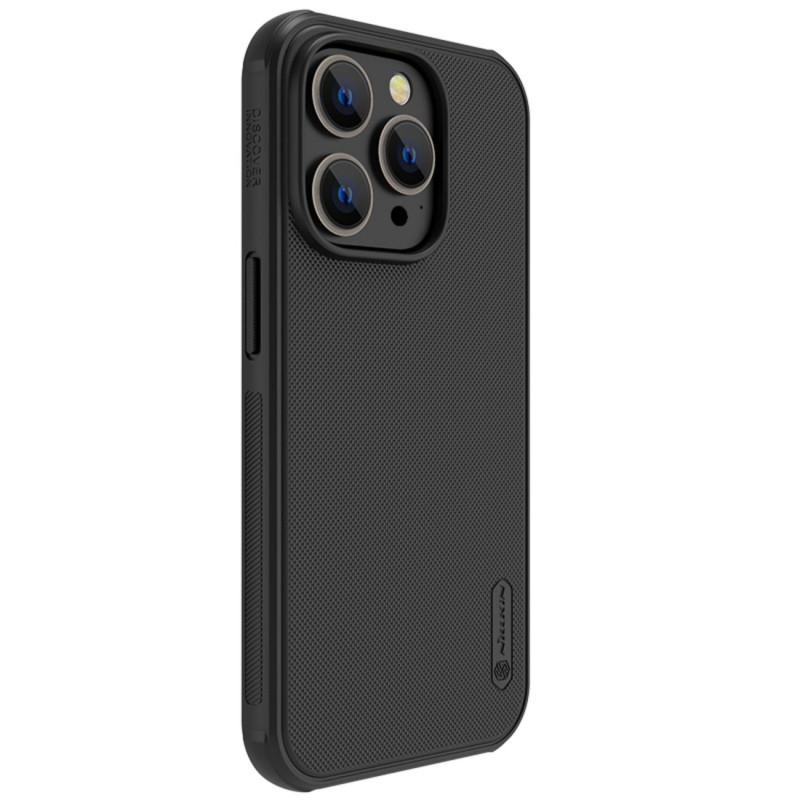 Nillkin Super Frosted Shield Pro magnetinis dėklas, skirtas iPhone 14 Pro Max su MagSafe magnetine juoda