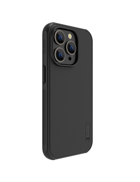 Nillkin Super Frosted Shield Pro magnetinis dėklas, skirtas iPhone 14 Pro Max su MagSafe magnetine juoda Nillkin Super Frosted Shield Pro magnetinis dėklas, skirtas iPhone 14 Pro Max su MagSafe magnetine juoda