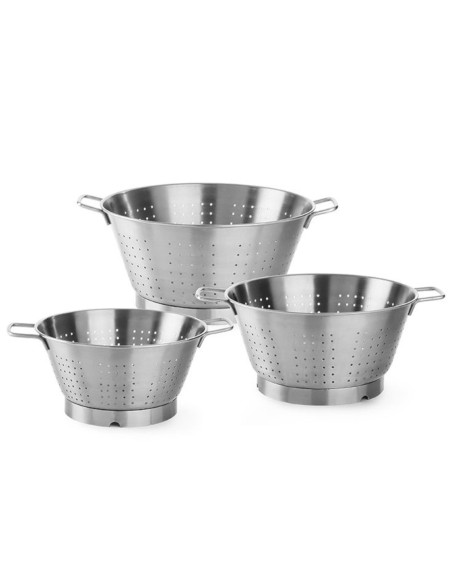 Plieninis koštuvas Profi Line kiaurasamtis sk. 400 mm – HENDI 535523