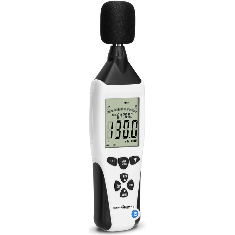 Skaitmeninis garso intensyvumo matuoklis decibelų matuoklis 30-130 dB