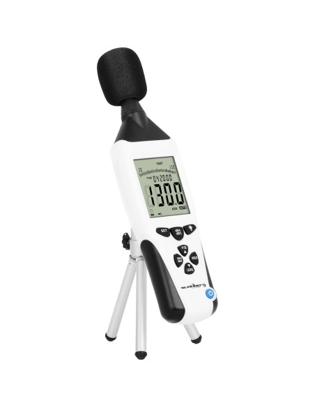Skaitmeninis garso intensyvumo matuoklis decibelų matuoklis 30-130 dB Skaitmeninis garso intensyvumo matuoklis decibelų matuoklis 30-130 dB
