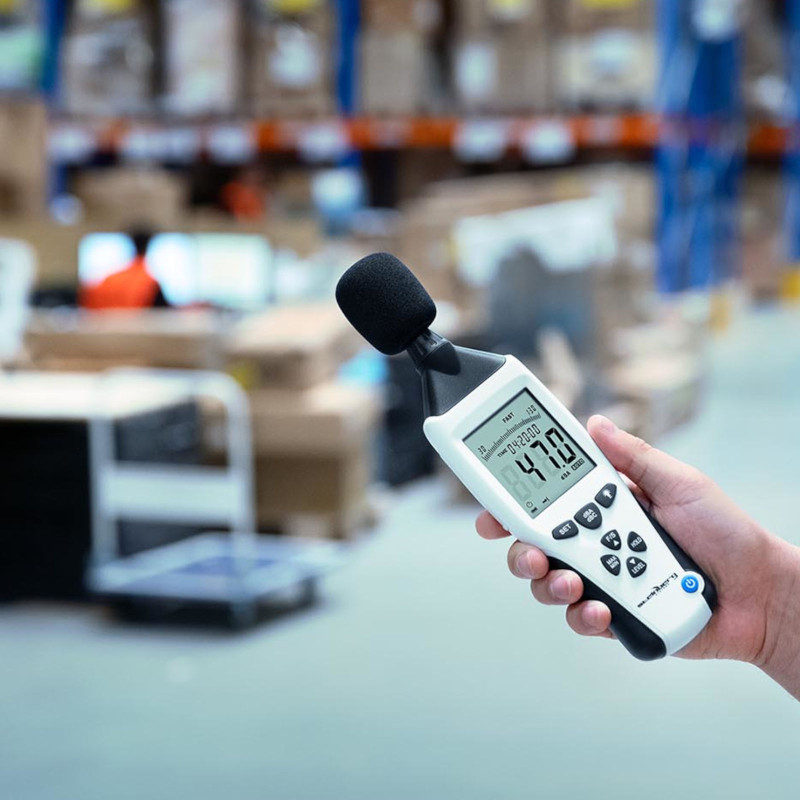 Skaitmeninis garso intensyvumo matuoklis decibelų matuoklis 30-130 dB