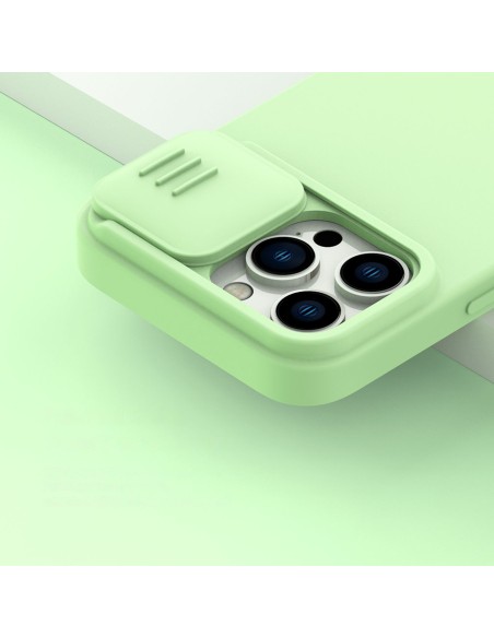 Nillkin CamShield magnetinis silikoninis dėklas iPhone 14 Pro Max magnetinis MagSafe dangtelis su fotoaparato apsauga ža... Nillkin CamShield magnetinis silikoninis dėklas iPhone 14 Pro Max magnetinis MagSafe dangtelis su fotoaparato apsauga ža...