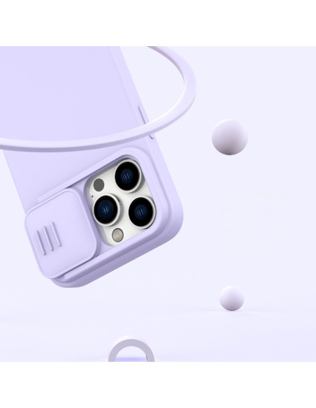 Nillkin CamShield magnetinis silikoninis dėklas iPhone 14 Pro Max magnetinis MagSafe dangtelis su fotoaparato apsauga ža... Nillkin CamShield magnetinis silikoninis dėklas iPhone 14 Pro Max magnetinis MagSafe dangtelis su fotoaparato apsauga ža...