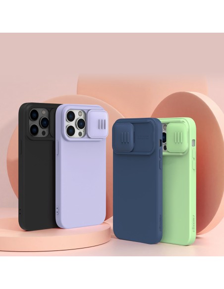 Nillkin CamShield magnetinis silikoninis dėklas iPhone 14 Pro Max magnetinis MagSafe dangtelis su fotoaparato apsauga ža... Nillkin CamShield magnetinis silikoninis dėklas iPhone 14 Pro Max magnetinis MagSafe dangtelis su fotoaparato apsauga ža...