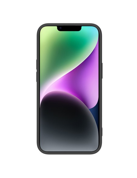 Nillkin CamShield šilkinis silikoninis dėklas iPhone 14 dėklo dangtelis su fotoaparato apsauga juoda Nillkin CamShield šilkinis silikoninis dėklas iPhone 14 dėklo dangtelis su fotoaparato apsauga juoda