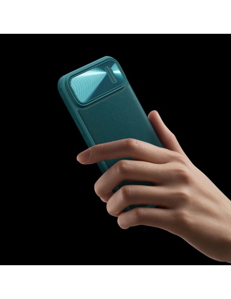 Nillkin CamShield Leather S Case iPhone 14 dėklo dangtelis su fotoaparato dangteliu juodas Nillkin CamShield Leather S Case iPhone 14 dėklo dangtelis su fotoaparato dangteliu juodas