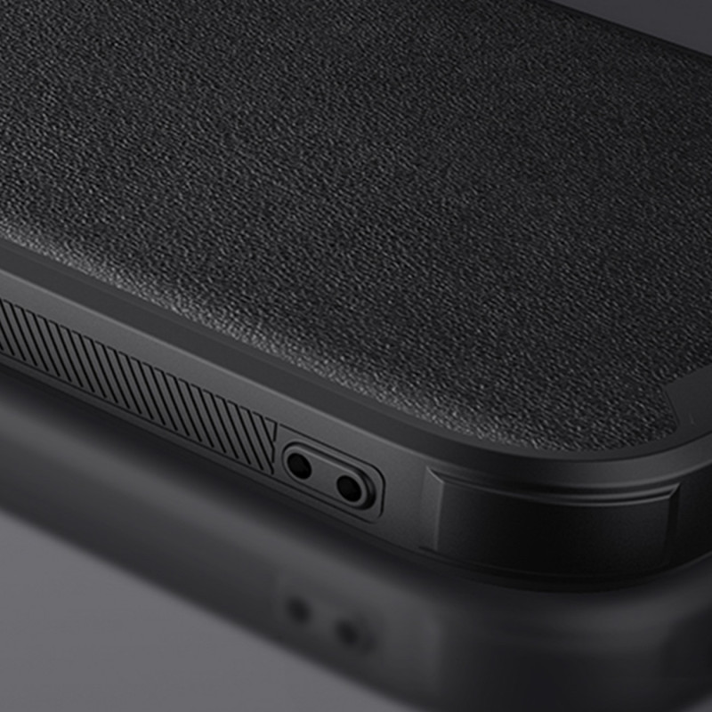 Nillkin CamShield Leather S Case iPhone 14 Plus dėklo dangtelis su fotoaparato dangteliu žalias