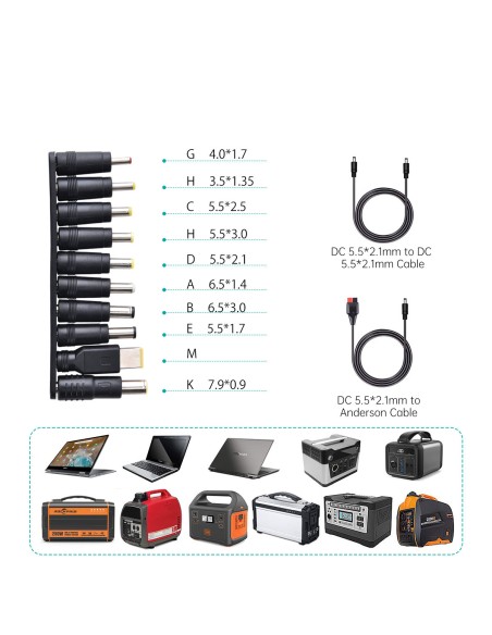 Sulankstomas saulės įkroviklis 120W DC 3xUSB juodas Sulankstomas saulės įkroviklis 120W DC 3xUSB juodas