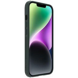 Nillkin Textured S Case iPhone 14 Plus šarvuotas dangtelis su žalios spalvos fotoaparato dangteliu