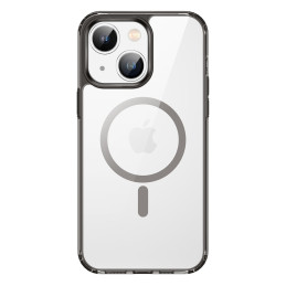 Dux Ducis Clin2 dėklas iPhone 14, magnetinis MagSafe dangtelis, pilkas