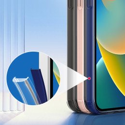 Dux Ducis Clin2 dėklas iPhone 14 magnetinis MagSafe dangtelis mėlynas