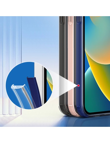 Dux Ducis Clin2 dėklas iPhone 14 magnetinis MagSafe dangtelis mėlynas