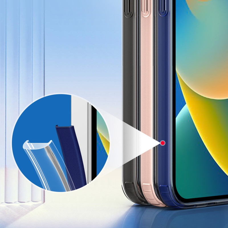 Dux Ducis Clin2 dėklas iPhone 14 Plus magnetiniam MagSafe dėklui mėlynos spalvos