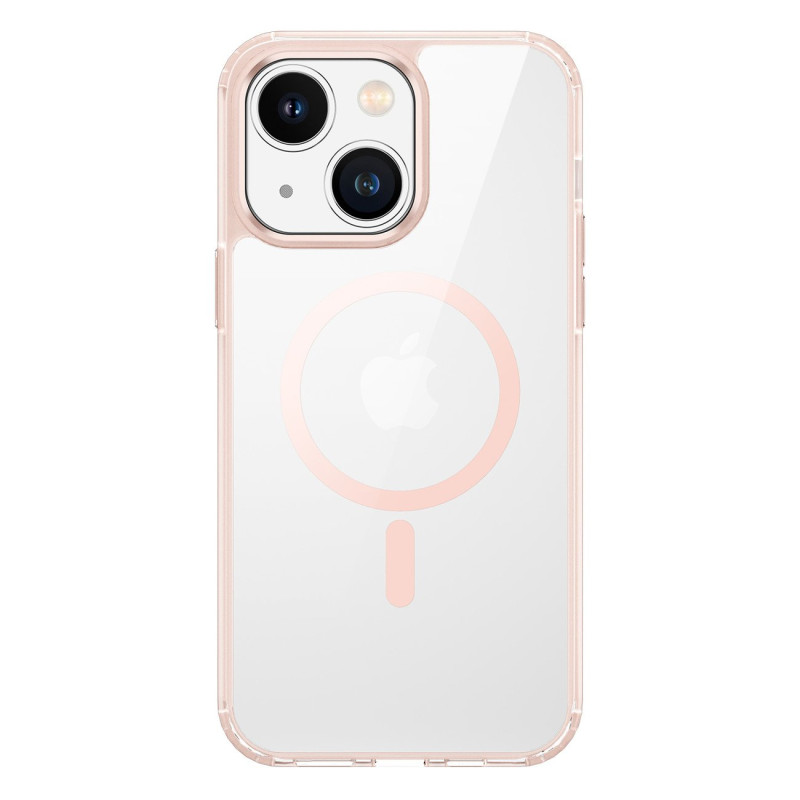 Dux Ducis Clin2 dėklas iPhone 14 Plus, magnetinis MagSafe dangtelis, rožinis