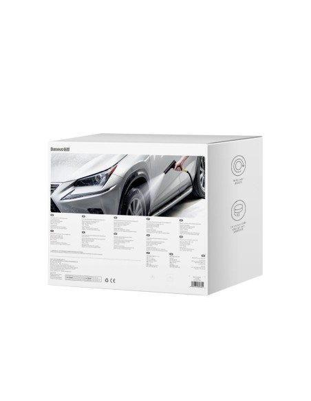 Ginklų plovimo purkštuvas automobilių plovimui 7,5 m - juodas Ginklų plovimo purkštuvas automobilių plovimui 7,5 m - juodas