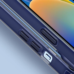 Dux Ducis Clin2 iPhone 14 Pro dėklas, magnetinis MagSafe dangtelis, rožinis