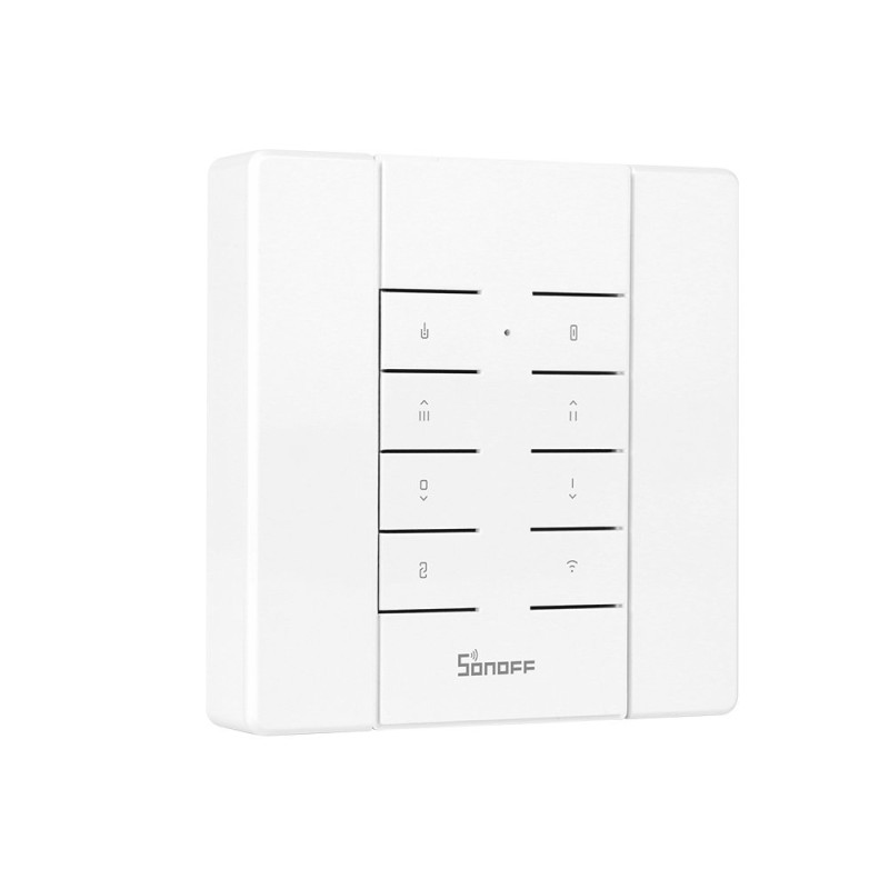 Sieninis pagrindas RF 433 MHz nuotolinio valdymo pultui baltas RM433-BASE