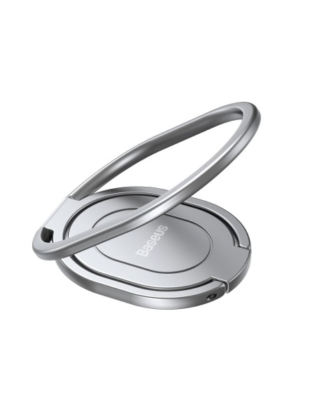 Rails lipnus žiedo laikiklis telefono stovas sidabrinis Rails lipnus žiedo laikiklis telefono stovas sidabrinis