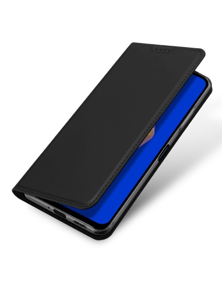 Dux Ducis Skin Pro dėklas, skirtas Asus Zenfone 9 dėklui su atvartu, kortelės piniginės stovu juodas Dux Ducis Skin Pro dėklas, skirtas Asus Zenfone 9 dėklui su atvartu, kortelės piniginės stovu juodas