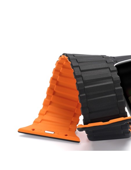 Dux Ducis dirželis (Armor Version), skirtas Apple Watch SE/ 9/ 8/ 7/ 6/ 5/ 4/ 3/ 2/ 1 (41/ 40/ 38mm) magnetinis - juoda ...