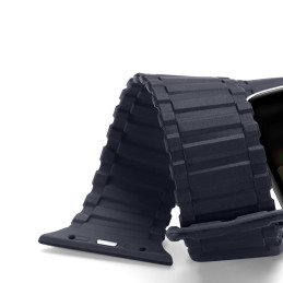 Dux Ducis dirželis (Armor Version) Apple Watch Ultra, SE, 9, 8, 7, 6, 5, 4, 3, 2, 1 (49, 45, 44, 42 mm) silikoninė magne...