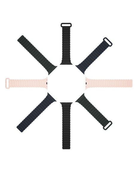 Dux Ducis dirželis (Armor Version) Apple Watch Ultra, SE, 9, 8, 7, 6, 5, 4, 3, 2, 1 (49, 45, 44, 42 mm) silikoninė magne...