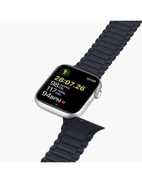 Dux Ducis dirželis (Armor Version) Apple Watch Ultra, SE, 9, 8, 7, 6, 5, 4, 3, 2, 1 (49, 45, 44, 42 mm) silikoninė magne...