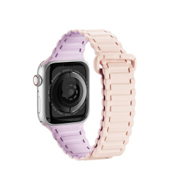 Dux Ducis dirželis (Armor Version) Apple Watch Ultra, SE, 9, 8, 7, 6, 5, 4, 3, 2, 1 (49, 45, 44, 42 mm) silikoninė magne...