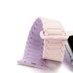 Dux Ducis dirželis (Armor Version) Apple Watch Ultra, SE, 9, 8, 7, 6, 5, 4, 3, 2, 1 (49, 45, 44, 42 mm) silikoninė magne...