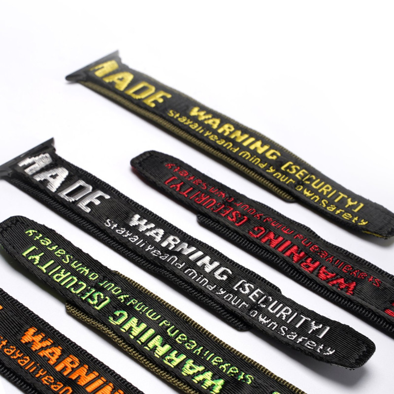 Dux Ducis dirželis (lauko versija) Apple Watch Ultra Strap, SE, 9, 8, 7, 6, 5, 4, 3, 2, 1 (49, 45, 44, 42 mm) juodos ir ...