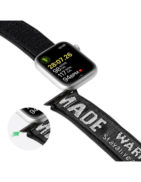 Dux Ducis dirželis (lauko versija) Apple Watch Ultra Strap, SE, 9, 8, 7, 6, 5, 4, 3, 2, 1 (49, 45, 44, 42 mm) Nailono ap... Dux Ducis dirželis (lauko versija) Apple Watch Ultra Strap, SE, 9, 8, 7, 6, 5, 4, 3, 2, 1 (49, 45, 44, 42 mm) Nailono ap...