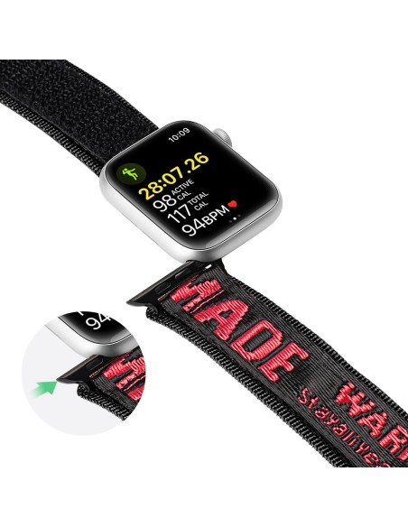 Dux Ducis dirželis (lauko versija) Apple Watch Ultra Strap, SE, 9, 8, 7, 6, 5, 4, 3, 2, 1 (49, 45, 44, 42 mm) Nailono ap... Dux Ducis dirželis (lauko versija) Apple Watch Ultra Strap, SE, 9, 8, 7, 6, 5, 4, 3, 2, 1 (49, 45, 44, 42 mm) Nailono ap...