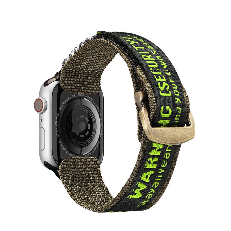 Dux Ducis dirželis (lauko versija) Apple Watch Ultra Strap, SE, 9, 8, 7, 6, 5, 4, 3, 2, 1 (49, 45, 44, 42 mm) Nailono ap...