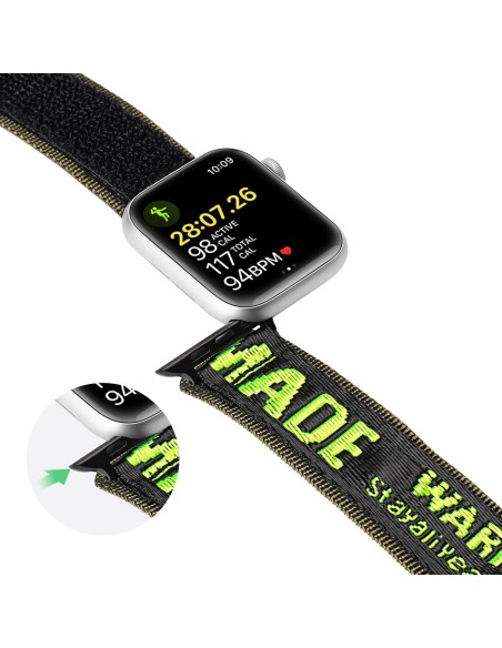 Dux Ducis dirželis (lauko versija) Apple Watch Ultra Strap, SE, 9, 8, 7, 6, 5, 4, 3, 2, 1 (49, 45, 44, 42 mm) Nailono ap... Dux Ducis dirželis (lauko versija) Apple Watch Ultra Strap, SE, 9, 8, 7, 6, 5, 4, 3, 2, 1 (49, 45, 44, 42 mm) Nailono ap...