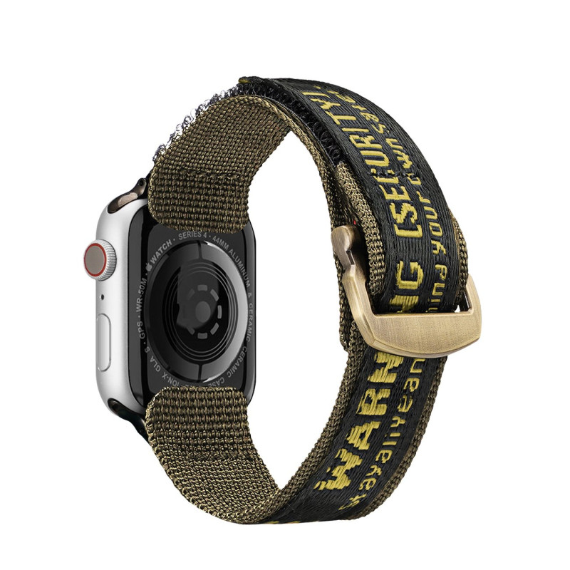 Dux Ducis dirželis (lauko versija) Apple Watch Ultra dirželis, SE, 9, 8, 7, 6, 5, 4, 3, 2, 1 (49, 45, 44, 42 mm) nailono...