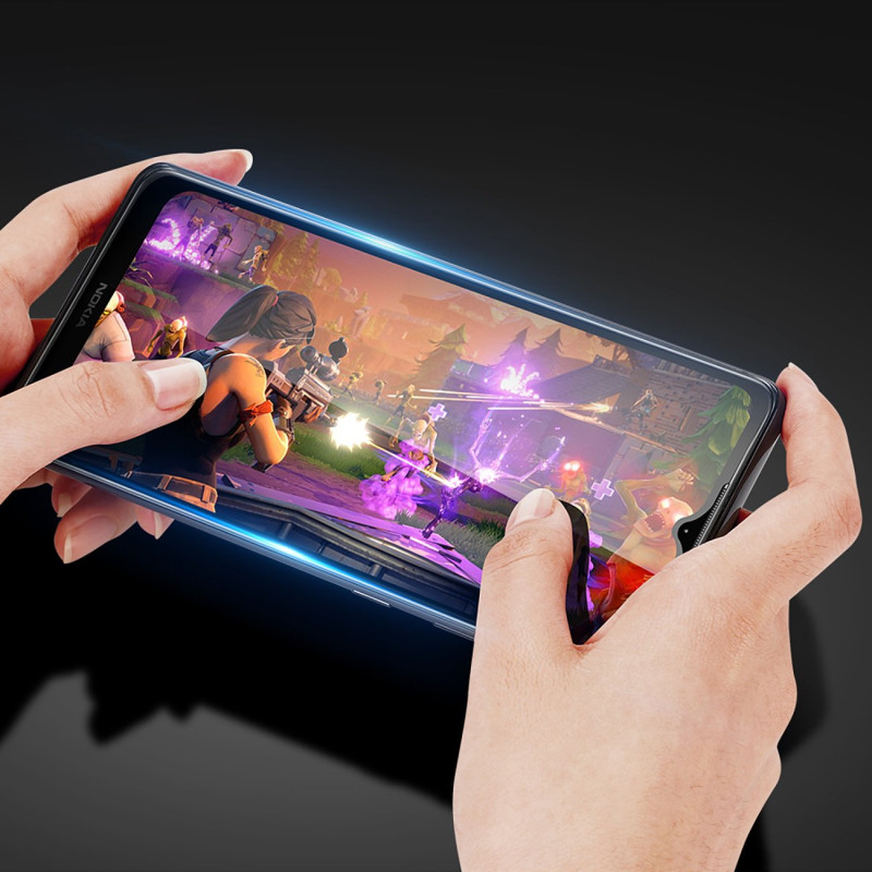 Dux Ducis 10D grūdintas stiklas Nokia G11 Plus 9H grūdintas stiklas juodu rėmeliu