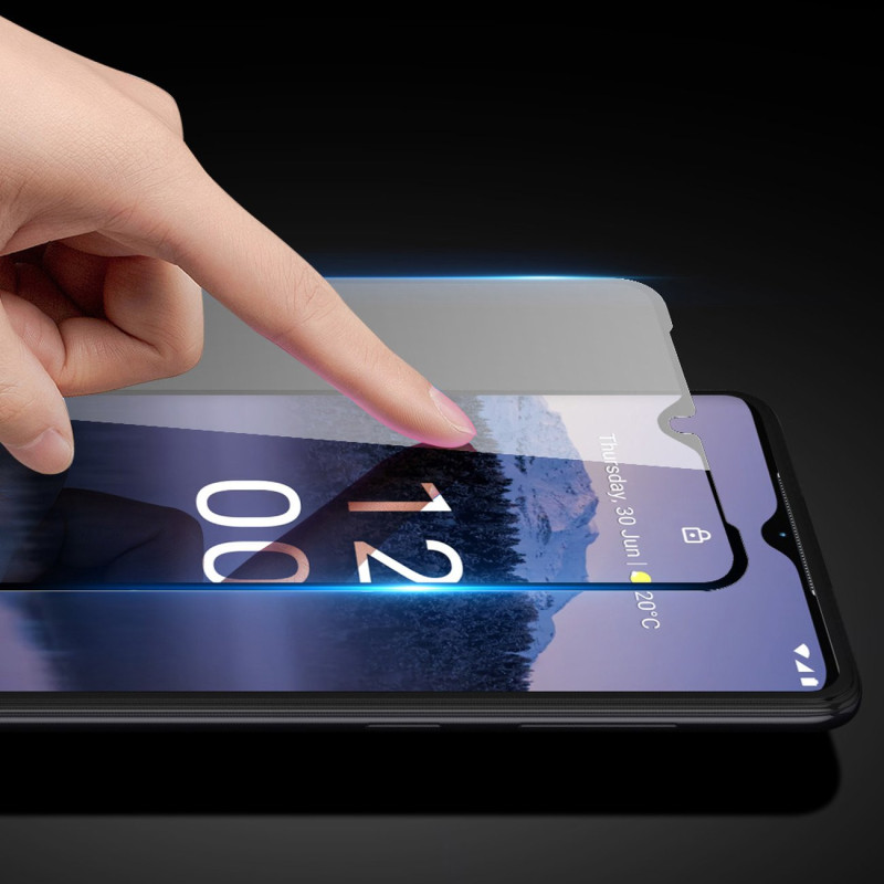 Dux Ducis 10D grūdintas stiklas Nokia G11 Plus 9H grūdintas stiklas juodu rėmeliu